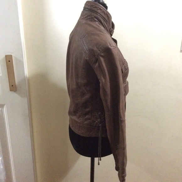 💗True Religion World Tour Rocker leather jacket💗 - Picture 9 of 16